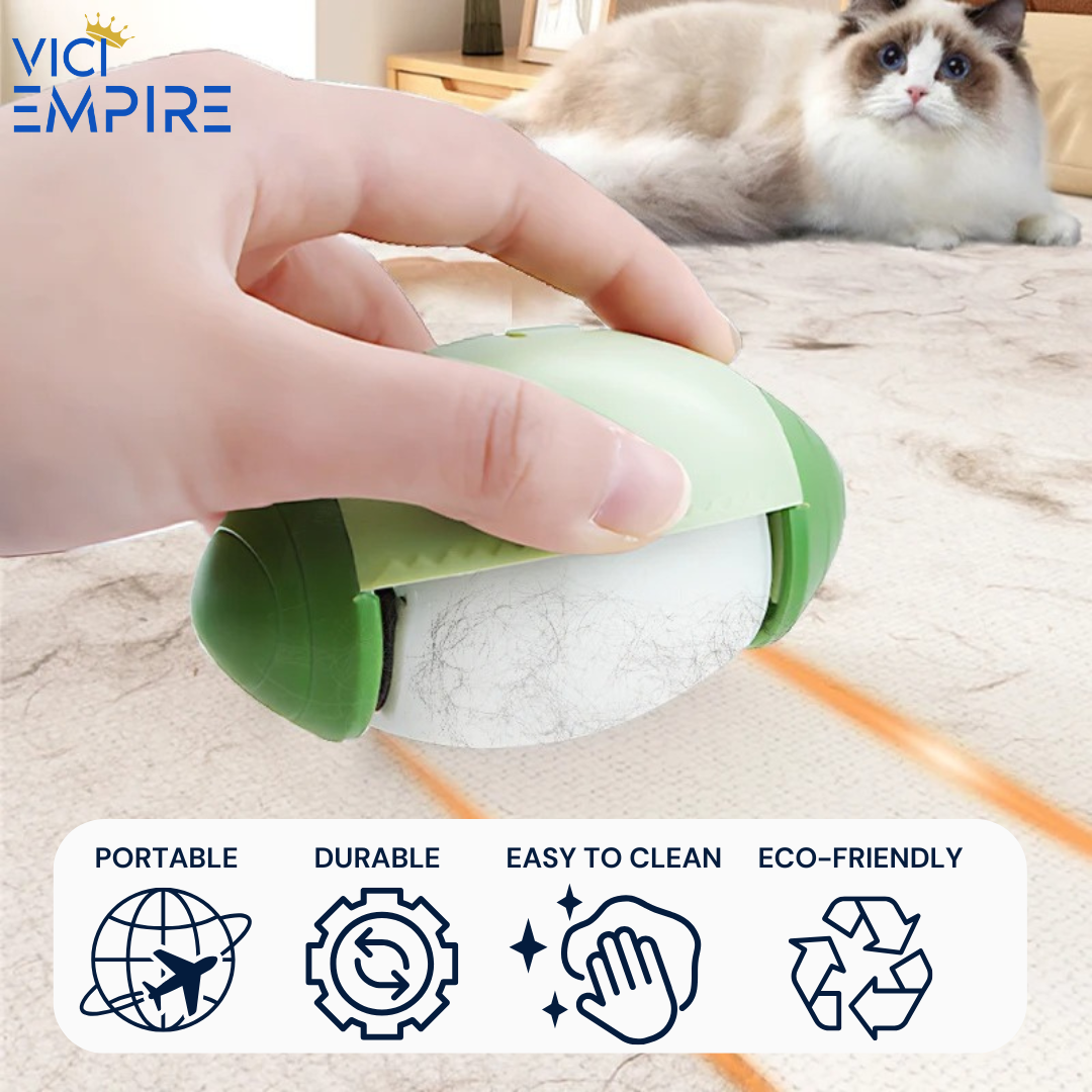 VICI EMPIRE Premium Pet Hair Remover Roller - Ultimate Solution for Easy Hair Removal - VICI EMPIRE